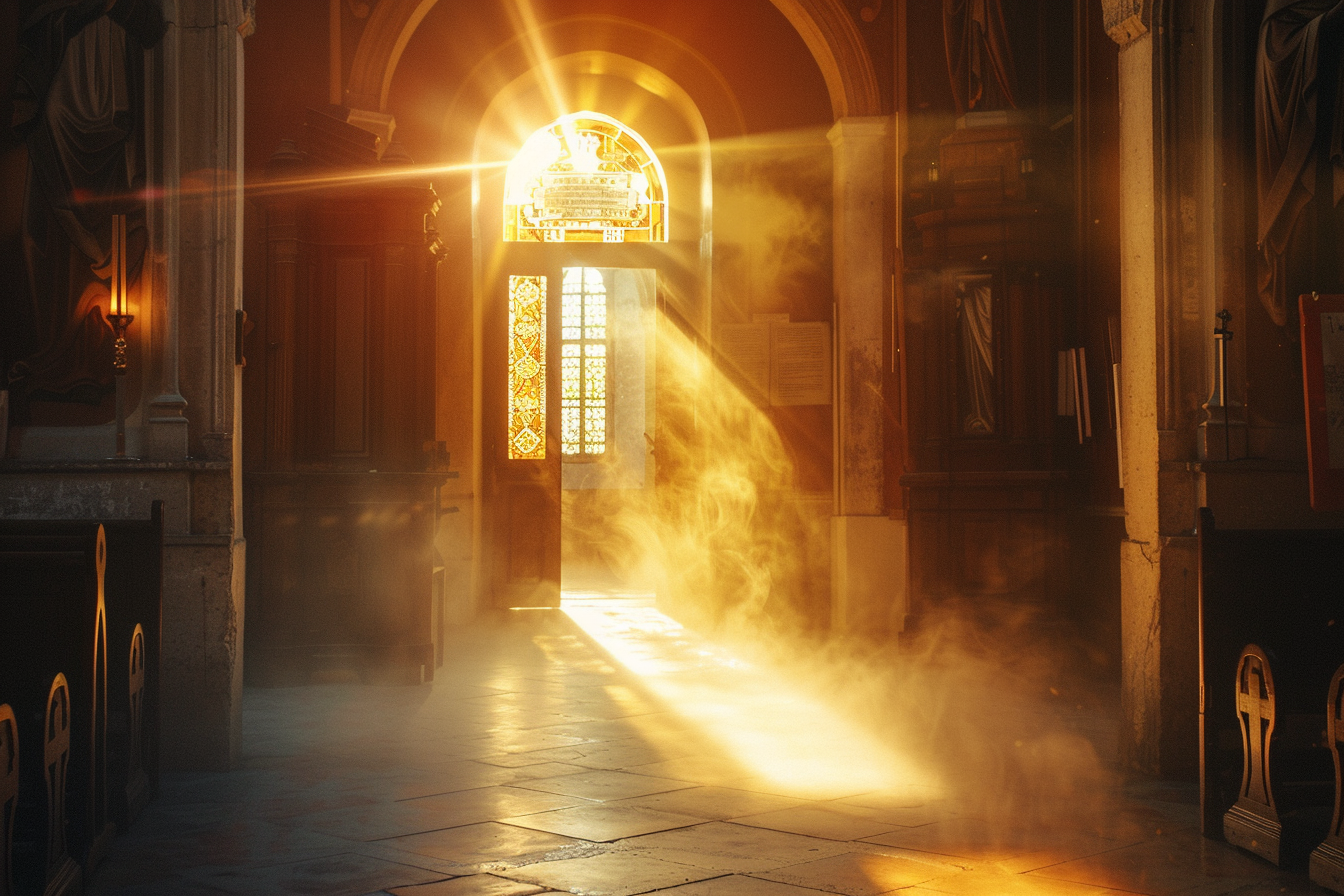 wolnosc otwarte drzwi kosciola